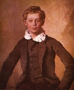 Ferdinand von Rayski Portrat des Hans Haubold Graf von Einsiedel oil on canvas